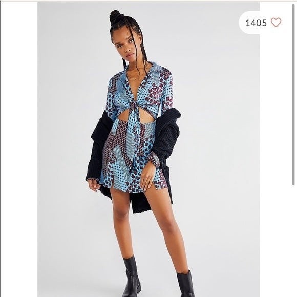 Revolve Free People Miki Dress (M) - Picture 1 of 8